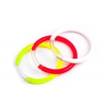 Bambine - semnalizatoare rotunde, set 3 buc, 3 culori, Delphin