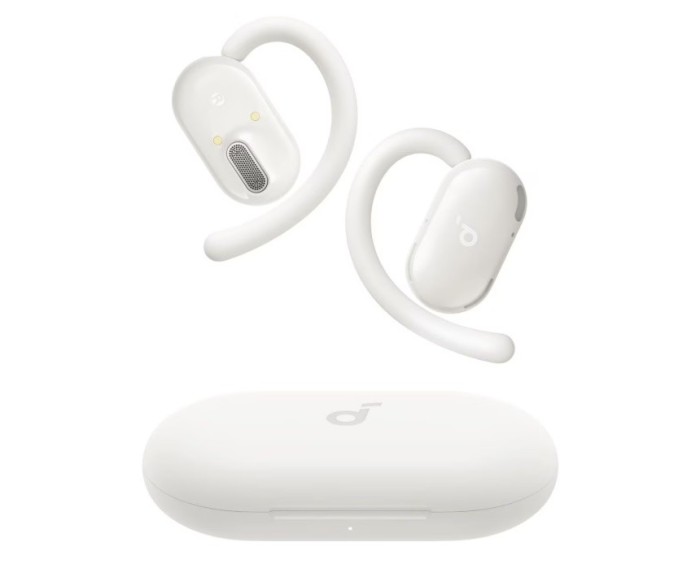 Anker Casti open-ear ANC Soundcore Alb