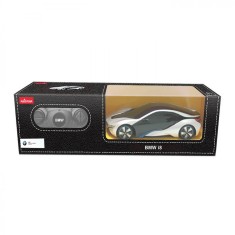 Masina Cu Telecomanda Bmw I8 Alba Scara 1 La 24