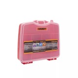 Cutie Sorter Accesorii Handy 10955, Plastic, 8 Compartimente, 165x140x60 mm, Transparenta