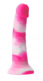 Dildo Realist Colours Pleasures Yum Yum Roz 18 cm