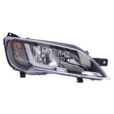 Far Citroen Jumper, Fiat Ducato, Peugeot Boxer, 06.2014-, Electric, tip bec H7+H7, omologare ECE, cu motoras, argintiu, cu lumina LED de zi, 13742930 foto
