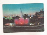 FA154 - Carte Postala - ITALIA - Viareggio. Piazza Mazzini. Fontana luminosa, circulata