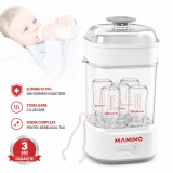 Sterilizator biberoane electric cu aburi si functie uscare Mamimo BSD2005, 5 biberoane, sterilizare rapida, oprire automata