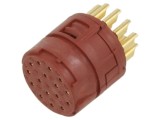 Conector M23 16 pini lipire 7A 100V
