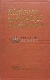 Dictionar analogic si de sinonime al limbii romane - 1978 - M. Buca (E70)