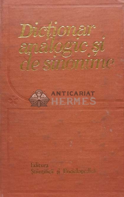 Dictionar analogic si de sinonime al limbii romane - 1978 - M. Buca (E70)