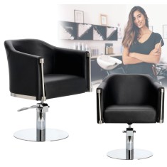 Scaun de coafat Lincoln hidraulic rotativ pentru salonul de coafură scaun de coafor