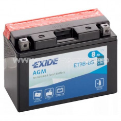 Baterie EXIDE AGM 12V 8AH (YT9B-BS) Fara Intretinere