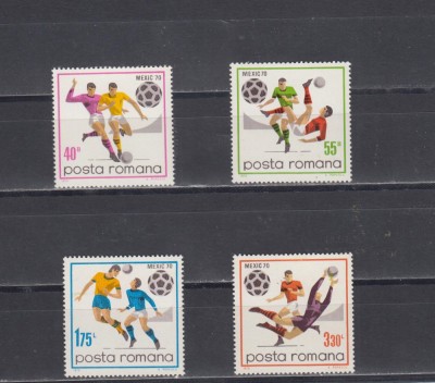 M1 TX5 6 - 1970 - Campionatul mondial de fotbal - Mexic foto