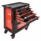 Dulap scule Echipat cu 211 Piese, Yato YT-55290, 7 sertare