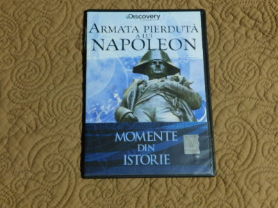 DVD film documentar Armata pierduta a lui NAPOLEON/Colectia Discovery Channel foto