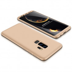 Husa 360 Grade Upzz Protection Samsung Galaxy S9+ Plus Gold foto