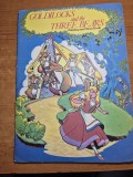 Carte pentru copii in limba engleza si de colorat - goldilocks - din anii &#039;80