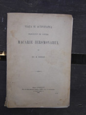 Viata si activitatea dascalului de cantari Macarie Ieromonahul - M. Popescu foto