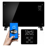 Panou de incalzire din sticla, 2500W, 3 trepte, cu termostat, timer, dispay LED, WiFi Household NewTrend