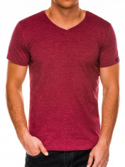 Tricou slim fit barbati S1041 - visiniu foto