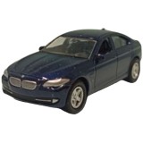 Masinuta die cast 7.5 cm, scara 1:60, bmw albastru, Goki