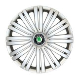 Cumpara ieftin Set 4 Capace Roti R15, Potrivite Jantelor de 15 inch, Pentru Skoda, Model 339