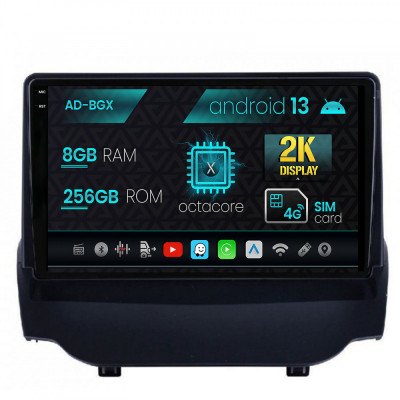 Navigatie Ford EcoSport (2013-16) Android 13, X-Octacore 8GB RAM + 256GB ROM, 9.5 Inch - AD-BGX9008+BGRKIT118 foto