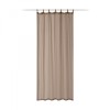 Draperie Donna cu bucle Jemidi, 135 x 245 cm, Bej, Poliester / Bumbac, 55194.05