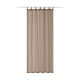 Draperie Donna cu bucle Jemidi, 135 x 245 cm, Bej, Poliester / Bumbac, 55194.05