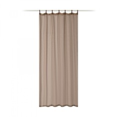 Draperie Donna cu bucle Jemidi, 135 x 245 cm, Bej, Poliester / Bumbac, 55194.05