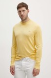 Pepe Jeans pulover CASTLE barbati, culoarea galben, light, PM702442