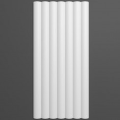 Panou decorativ 3D din poliuretan flexibil, model Riflaj W368F - 25x1.25x280 cm