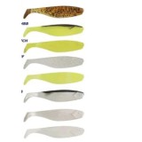 Shad Manns Soft 8cm Fire Chart Black Back 5 buc