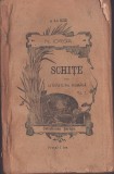 1171SPN Colegat, Schițe din literatura rom&acirc;nă, volumul I și II, de Nicolae Iorga, Iași, Colecțiunea Șaraga