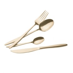 Set tacamuri 24 piese, 6 persoane, auriu lucios Berlinger Haus BH 3061 foto