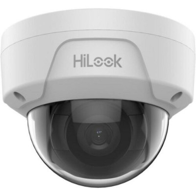 Camera supraveghere dome IP Hikvision HiLook IPC-D180H(C), 8MP, 2.8mm, IR 30m, PoE, IP67, IK10 SafetyGuard Surveillance foto