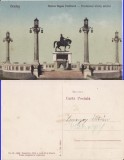 Oradea (Bihor), Nagyvarad - Statuia Regele Ferdinand, Necirculata, Printata