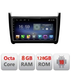 Navigatie VW POLO 2014-2017 Manual F-655 Octa Core cu Android Radio Bluetooth Internet GPS WIFI DSP 8+128GB 4G CarStore Technology
