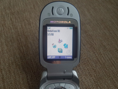Telefon dame Clapera Rar Motorola V300 Blue Liber retea livrare gratuita! foto