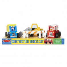 Set de joaca Vehicule la santier Melissa and Doug