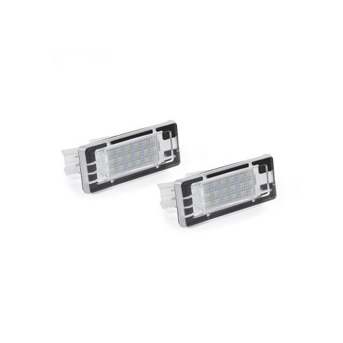 Set 2 lampi LED numar compatibil Dacia Duster 2010-&gt; Cod: 73504 Automotive TrustedCars