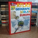 ATLAS GEOGRAFIC SCOLAR : EUROPA , CD PRESS , 2017 ( CARTONATA ) *