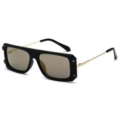 Ochelari de Soare, Zamo&reg;, CZL633, Protectie UV400, Model Dreptunghiular, Rama Neagra, Lentile Negre