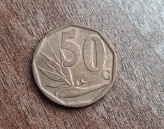C50 - Moneda foarte veche - 50 centi - Africa de Sud - 2006
