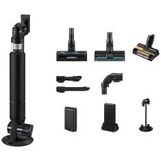 Aspirator vertical Bespoke Jet AI Ultra VS90F40DEK/GE, putere aspirare 400W, Motor HexaJet Inverter, Filtrare HEPA, WiFi, AI Cleaning 2.0, Active Dual