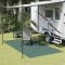 vidaXL Covoare pentru Cort Verde 800 x 350 cm Poliester 42002793