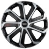 Set 4 Capace Roti Evo Gri-Negru R15, pentru AUDI, Autohelix MSA