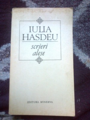 n6 Scrieri Alese - Iulia Hasdeu foto