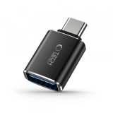 Adaptor OTG USB-C - USB-A Tech-Protect Ultraboost, Negru, Universal