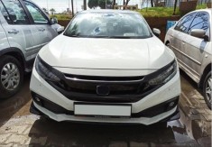 Spoiler Lema Frontala Modulo - Honda Civic FC5 (2019-2021, Stil Asian) foto