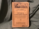 manual Studiul contabilitatii / Functiunea conturilor inventar bilant pentru clasa VI licee comerciale de baieti si fete anul 1938 volumul II !