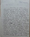 Petru Groza , Manuscrisul unui discurs politic in Valea Jiului , 1946 , 7 pagini