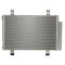 Condensator climatizare Suzuki Swift Sport; Swift 3 (MZ, EZ), 05.2006-2010, motor 1.6, 92 kw benzina, cutie manuala, full aluminiu brazat, 545(505)x3